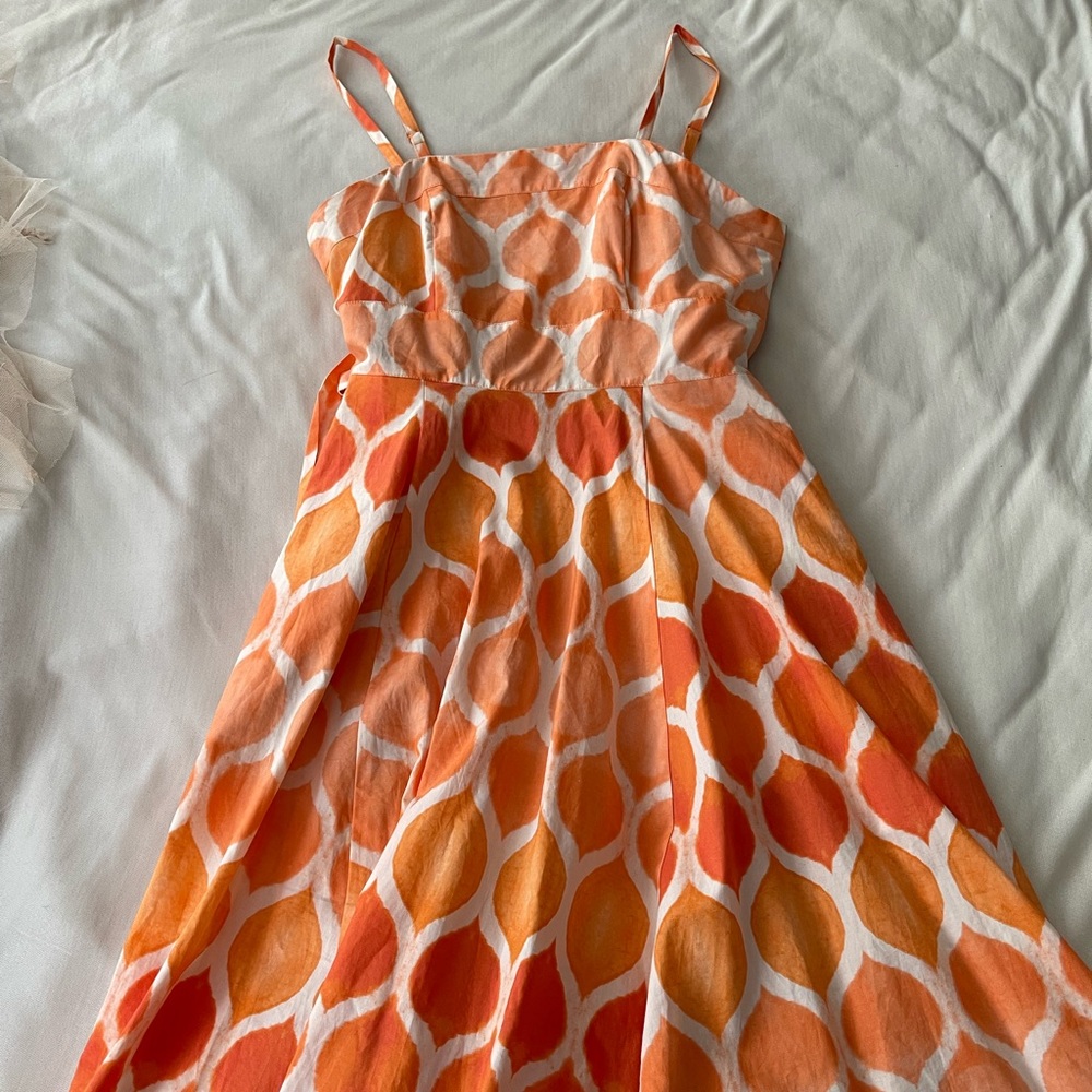 New worn once Anthropologie dress with removable straps